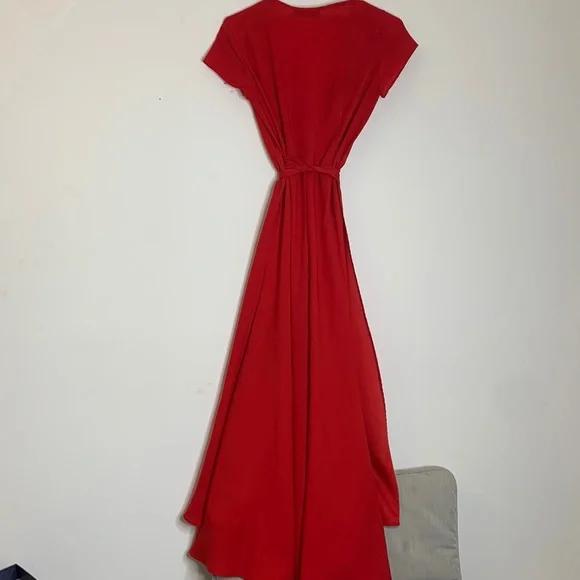 Long maxi elegant dress in red size S - Picture 11 of 11